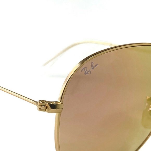 Ray-Ban Aviator Classic Golden Sunglasses - Picture 4 of 9